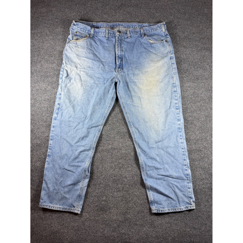Carhartt B18 BTW Traditional Fit Straight Leg Blue Denim Jeans Mens 42x30